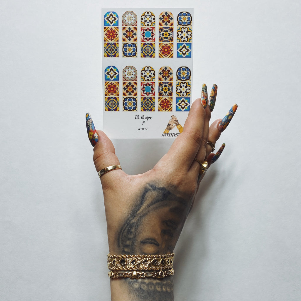 Tile Print - F