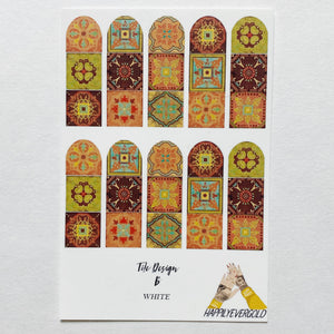 Tile Print - B