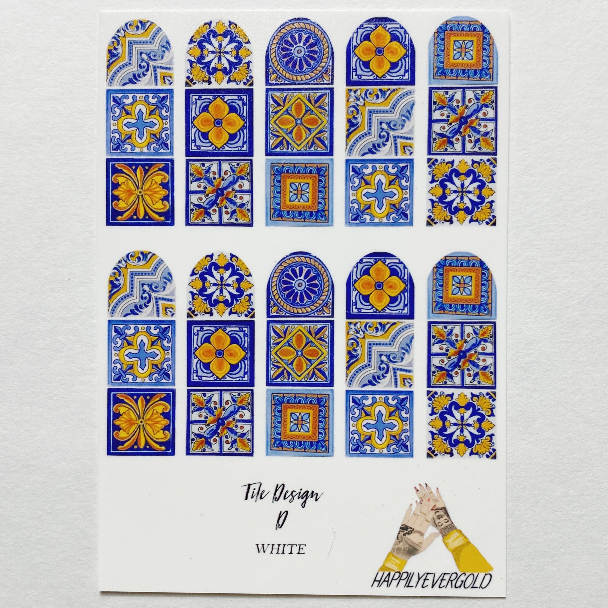Tile Print - D