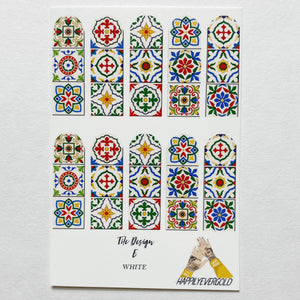 Tile Print - E