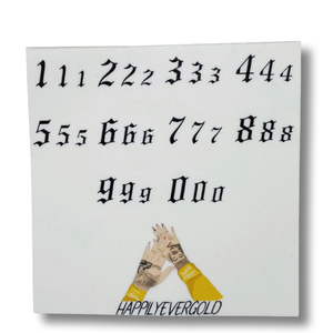 Old English Numbers