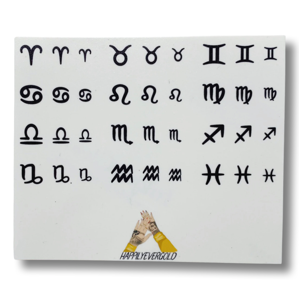 Zodiac Symbols